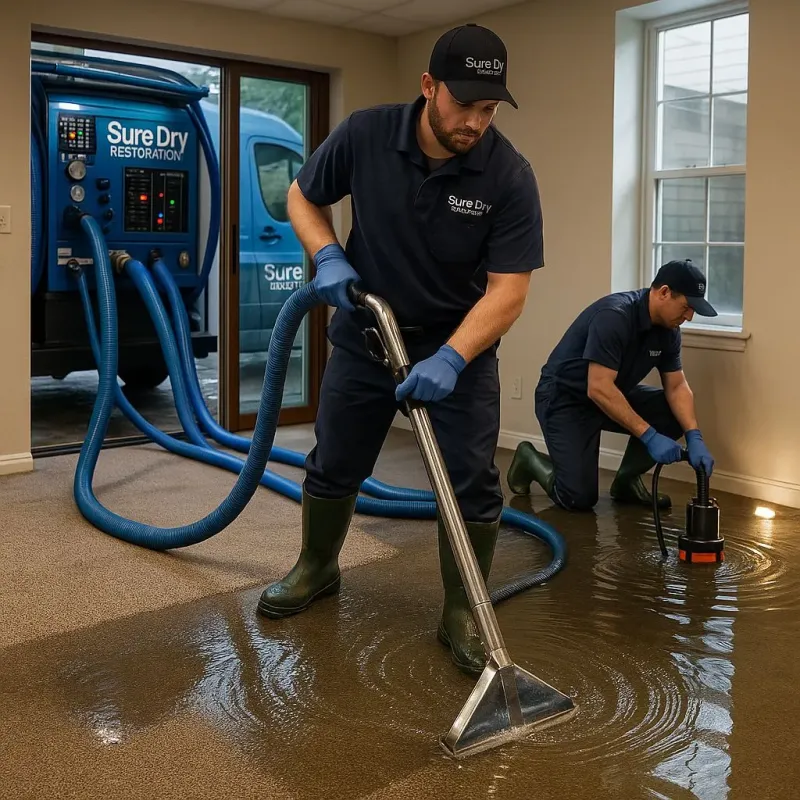 Water Extraction and Removal process in South Belmar, NJ